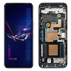 Replacement AMOLED Display Touch Screen With Frame For Asus ROG Phone 6 / 6 Pro AI2201_C AI2201_D