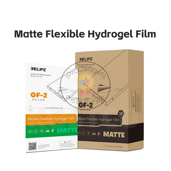 Relife GF-2 Gaming Matte Flexible Hydrogel Film 50Pcs/Box