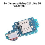 Replacement New Socket for Samsung Galaxy S24 Ultra 5G SM-S928B/DS SM-S928U Charging Port Flex Cable USB-C Charger Dock Board