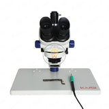 Kaisi TX-350E V1.2 Trinocular Stereo Microscope Microscope for PCB Soldering Mobile Phone Repairing