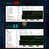 S50 M.2 Active Heat Sink 5V 3Pin ARGB M.2 2280 SSD Heatsink with Dual 50MM PWM Cooling Fan M.2 NVME SSD Heatsink Cooler