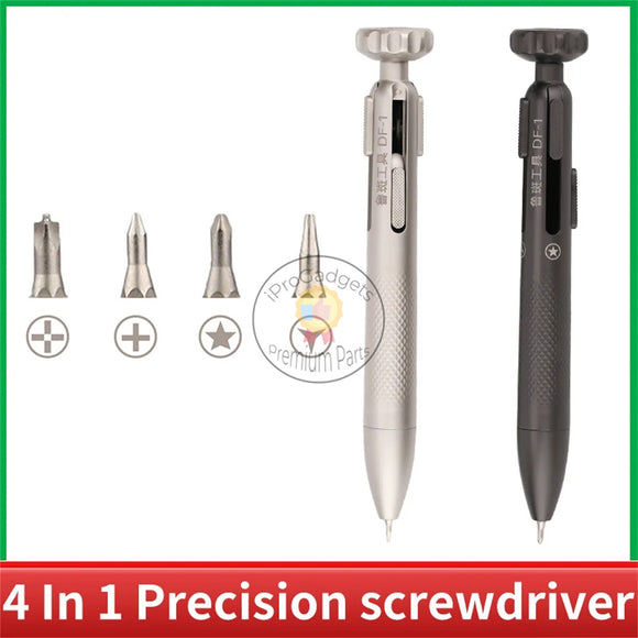 Luban LB Screwdriver DF-1 360°High-Speed Rotation Pen 4in1 Multi-function Screwdriver One Click Switch Phone Disassembly Tools