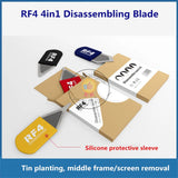 RF4 RF-DA9 4PCS/LOT Multi-function Disassembly Blade for Mobile Phone Repair Ultra-thin LCD Screen Opening Pry Bar Tool