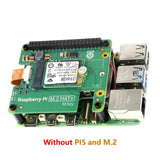 Raspberry Pi 5 PCIe to M.2 NVMe Interface Expansion Board Compatible with 2230 / 2242 SSD