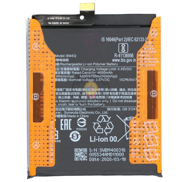 Replacement Battery BM4X for Xiaomi Mi 11 5G M2011K2C M2011K2G Genuine