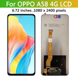 Replacement LCD Display Touch Screen for Oppo A58 4G CPH2577