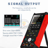 Tooltop ET829 3in1 Oscilloscope Multimeter Signal Generator Oscope Meter Handheld Oscilloscope Dual Channel Oscillometer Innovative Waveform