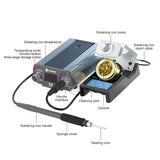 Sunshine S2 210 Intelligent High Precision Soldering Station with Digital Display Support C210 Soldering Iron Welding Platform