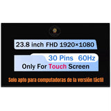 Replacement Display LM238WF5 SSJ1 LM238WF5-SSJ1 23.8 inch IPS Panel LCD Screen FHD Touch-Version