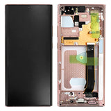 Replacement For Samsung Galaxy Note 20 Ultra SM-N986F N986B SM-N985F AMOLED Display Touch Screen With Frame Assembly