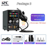 I2C P30 10-in-1 Multifunctional Intelligent Power Supply for Mobile Phone Repair Digital Display Soldering Iron Spot Welder