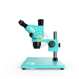 RF4 6.5X-65X High Quality Research Electronic Components B1 Big Base PCB SMD Repair Stereo Zoom Microscope RF6565TVP