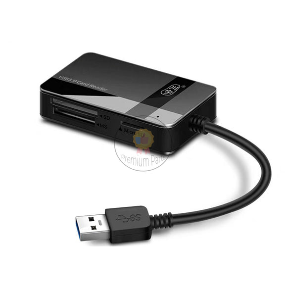 Chuanyu C368 4-in-1 Universal Memory Smart Card USB 3.0 Card Reader for SD/TF/ CF/MS