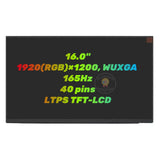 Replacement Display NE160QDM-NYC B160QAN03.L MNG007DA1-Q 16.0 inch LCD Screen Panel 165Hz