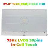 Replacement 27.0 inch LCD Touch Screen LM270WFA-SSA1 LM270WFA-SSA2 LM270WFA(SS)(A1) LM270WFA(SS)(A2) 1920×1080 FHD