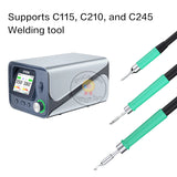 i2C PDK1200 300W Dual Soldering Station Work with T115 T210 T245 Tools Welder Repair BGA SMD Phone Various Components