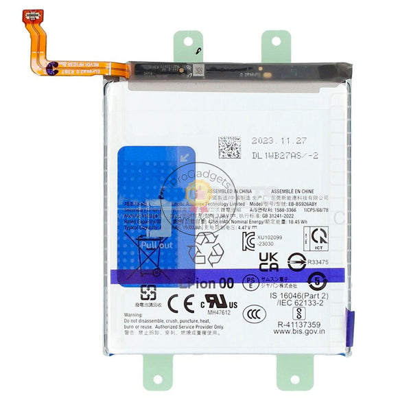 Replacement Battery EB-BS926ABY for Samsung Galaxy S24 Plus SM-S926 Repair Parts