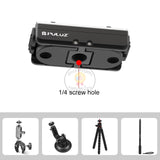 Puluz PU965B Magnetic Quick Release Mount for Sports Camera Magnetic Adapter Mount Aluminum Alloy for Insta360 Ace/ Ace Pro