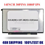 Replacement New Display 14.0 inch LP140WFH-SPP1 Laptop Screen 30Pins 1920*1080 IPS LCD Panel