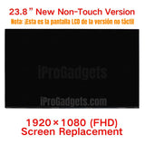 Replacement New Display for Lenovo IdeaCentre A340-24IGM All-in-One LCD Screen Panel 5D10W33944 F0E7 OEM Repair Parts Non-Touch