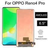 Reemplazo para Oppo Reno 4 Pro 5G CPH2109 PDNM00 CPH2089 AMOLED LCD montaje de pantalla táctil