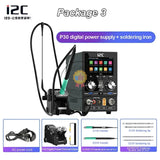 I2C P30 10-in-1 Multifunctional Intelligent Power Supply for Mobile Phone Repair Digital Display Soldering Iron Spot Welder