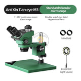 MaAnt M3 Trioctar Stereoscopic Microscope Optical Zoom Adjustable Wide Angle Eyepiece for Repairing Mobile Phone Motherboards