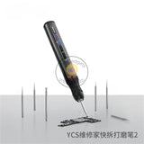 YCS 2nd And DM360 Electric Chargeable Polish Pen for Phone PCB Screen Repair Professional Drill Grinding Disassembly Hand Tools