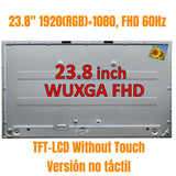 Replacement 23.8 inch LTM238HL06 All in One LCD Screen for HP Eliteone 800 G3 923631-001