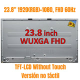 Replacement 23.8 inch Display FHD For All-in-One PC L38485-001 LCD Screen Panel