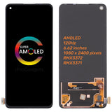 Replacement AMOLED Display Touch Screen Assembly For OPPO Realme GT Neo 3T RMX3372 RMX3371