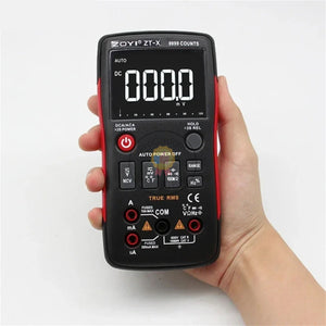 Zoyi ZT-X 9999 Counts High-precision Auto Range NCV Multimetro VFC Micro Current Voltage Tester LCR Tester Digital Multimeter