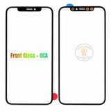 Front Glass With OCA Replacement for iPhone 8-14 Pro Max