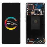 Replacement AMOLED Display Touch Screen With Frame Assembly For Xiaomi 12 Pro 2201122G 2201122C