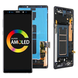 Pantalla táctil Super AMOLED de repuesto con marco para Samsung Galaxy Note 9 SM-N960F N9600