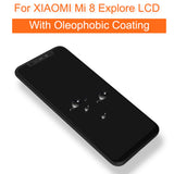 Replacement AMOLED Display Touch Screen With Frame For Xiaomi Mi 8 Pro M1807E8A Mi8 Explorer