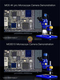 Mechanic E3-B11 7x-60x Simul-Focal Trinocular Stereo Zoom Microscope for Microscopic Inspection Picturing Video Recording