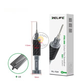 Relife RL-729 Carbon Fiber Screwdriver Steel Cannon King（Y0.6/0.8/+1.5/+2.5/T1）3D S2 Seel Bit Used for Mobile Phone Repair