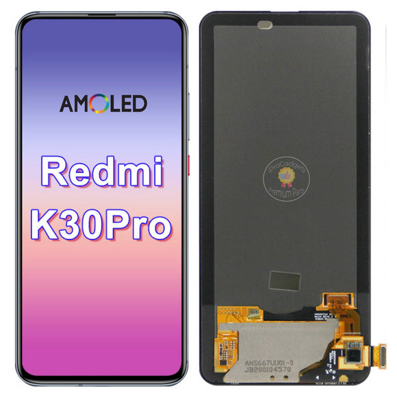 Replacement for Xiaomi POCO F2 Pro Redmi K30 Pro 5G AMOLED Display Touch Screen Digitizer Assembly M2004J11G Original AMOLED