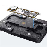 QianLi Mainboard Middle Frame Reballing Platform BGA Reballing Stencil for iPhone 15/15Plus/15Pro/15 Pro Max