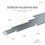 MIJING DP-08 DP-18 DP-19 Manual Polishing of Screen Bracket Blades Disassembly Blade