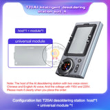 i2C T20 AI Intelligent Desoldering Station /Heating Platform for iPhone X-14Pro Max Modules/Motherboard Heat Separation