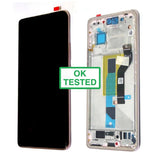 Replacement AMOLED Display Touch Screen With Frame For Xiaomi 13 Lite 5G 12 Lite NE 2210129SG