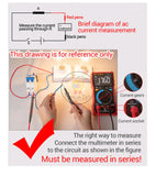 Aneng 613 Smart Multimeter Real-time Power-off Measuring Tester AC/DC Ammeter Voltmeter 4000 Count Digital Multimetro Test Tools