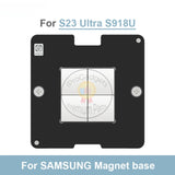 Amaoe Middle Layer Planting Tin Platform Set for Samsung S23Ultra SM-918U Strong Magnetic 0.12mm BGA Reballing Stencil Kit