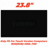 Replacement for HP 24-C 24-cb0001la All in One LCD Display Touch Screen Panel 23.8 inch Touch Version
