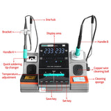 SUGON T3602 240W Soldering Station Double Handle Nano Electronics Soldering Iron Kit Phone IC Repair High Precision Welding Tools