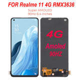 Replacement AMOLED Display Touch Screen Assembly For Realme 11 4G RMX3636
