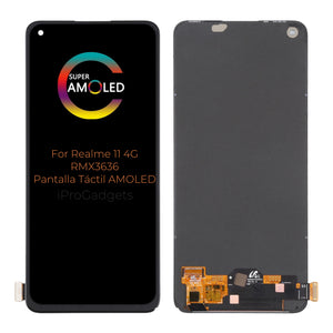 Replacement AMOLED Display Touch Screen Assembly For Realme 11 4G RMX3636