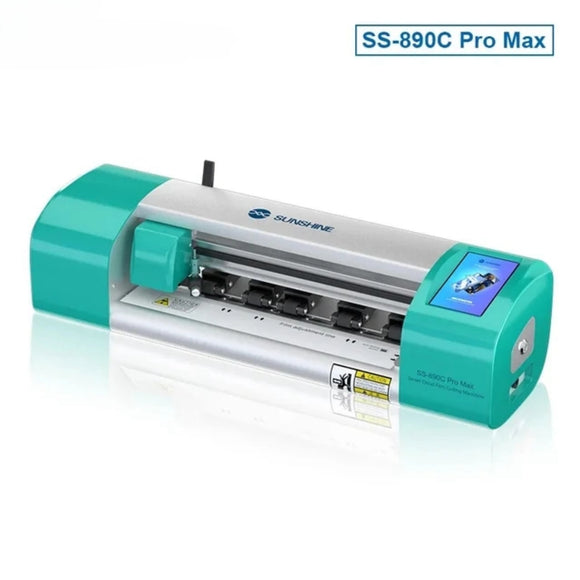 Sunshine Hydrogel Film Cutting Machine SS-890C Pro Max Mini Intelligent Mobile Phone Front Rear Protective Film Cutter Machine